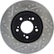 Centric Parts Sport Drilled/Slotted Brake Rotor, 127.40026L 127.40026L - alternate 3